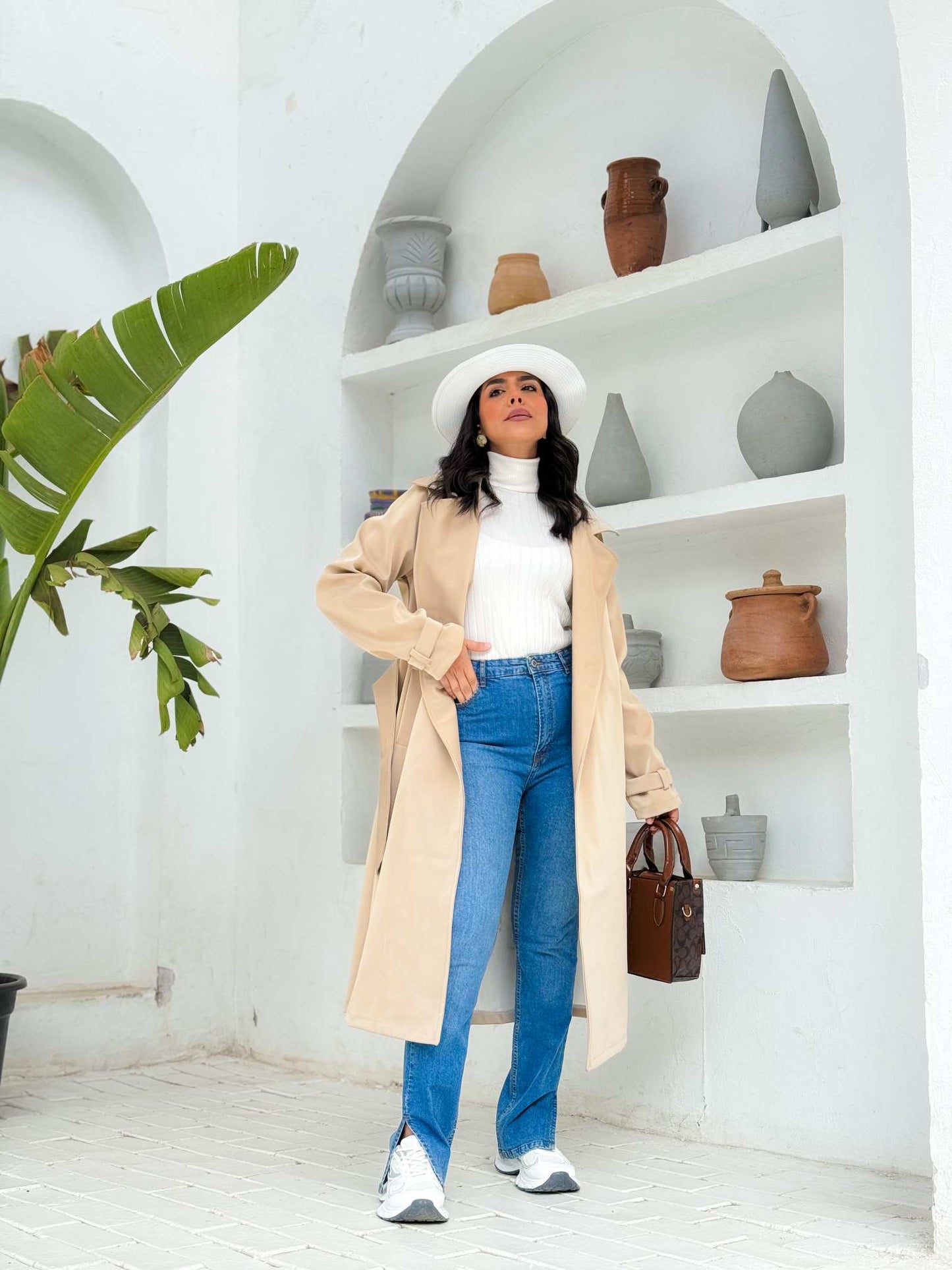 Leather Coat