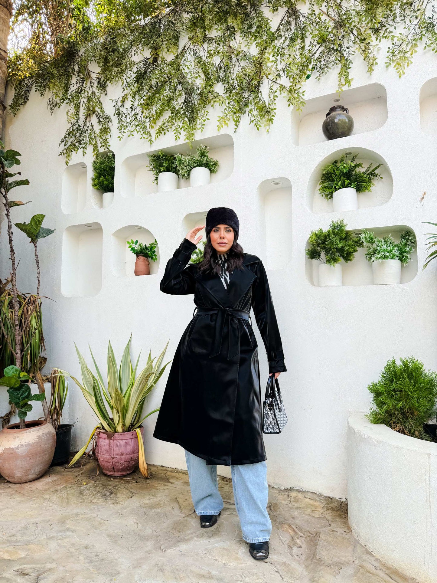 Leather Coat