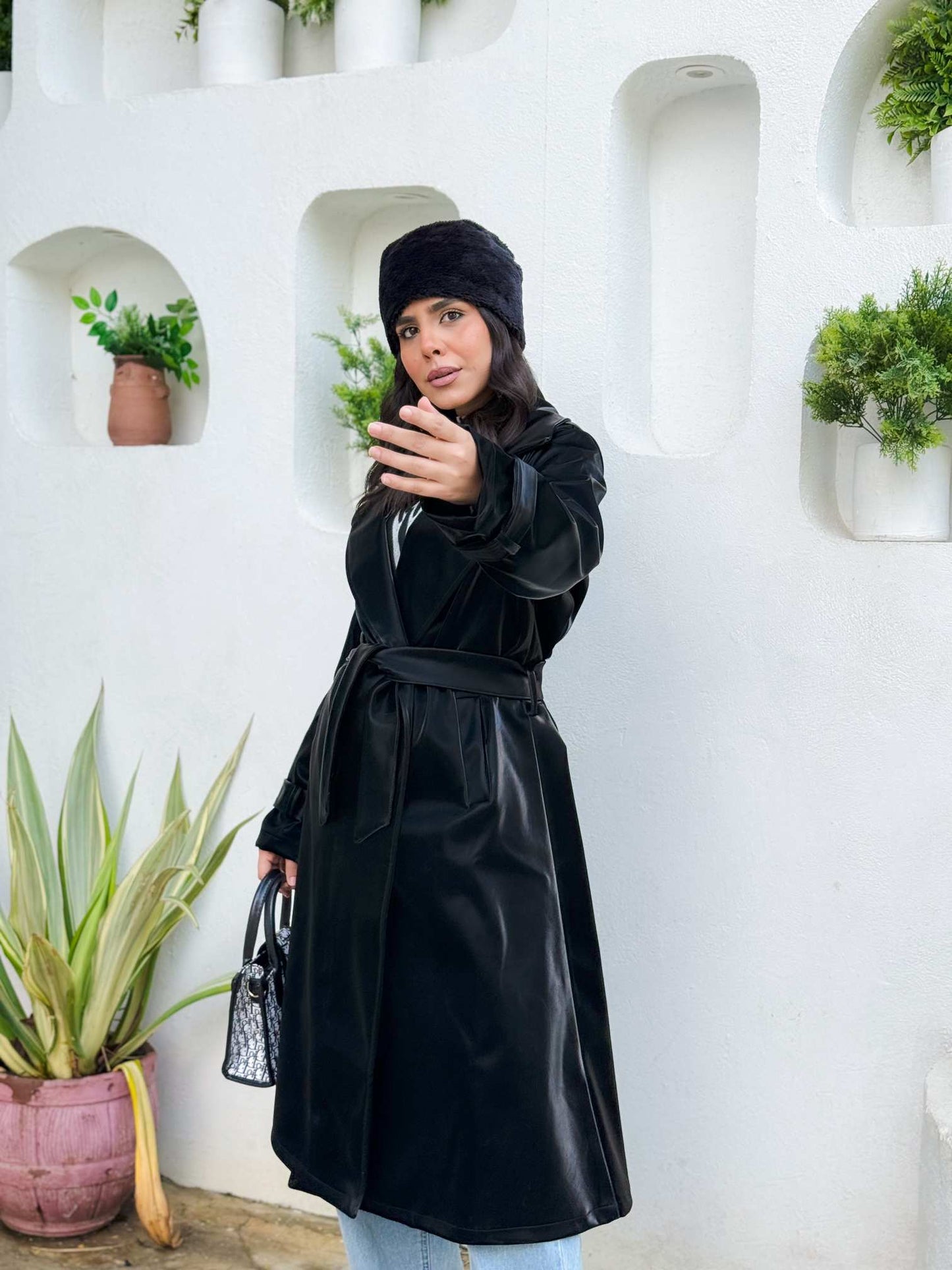 Leather Coat