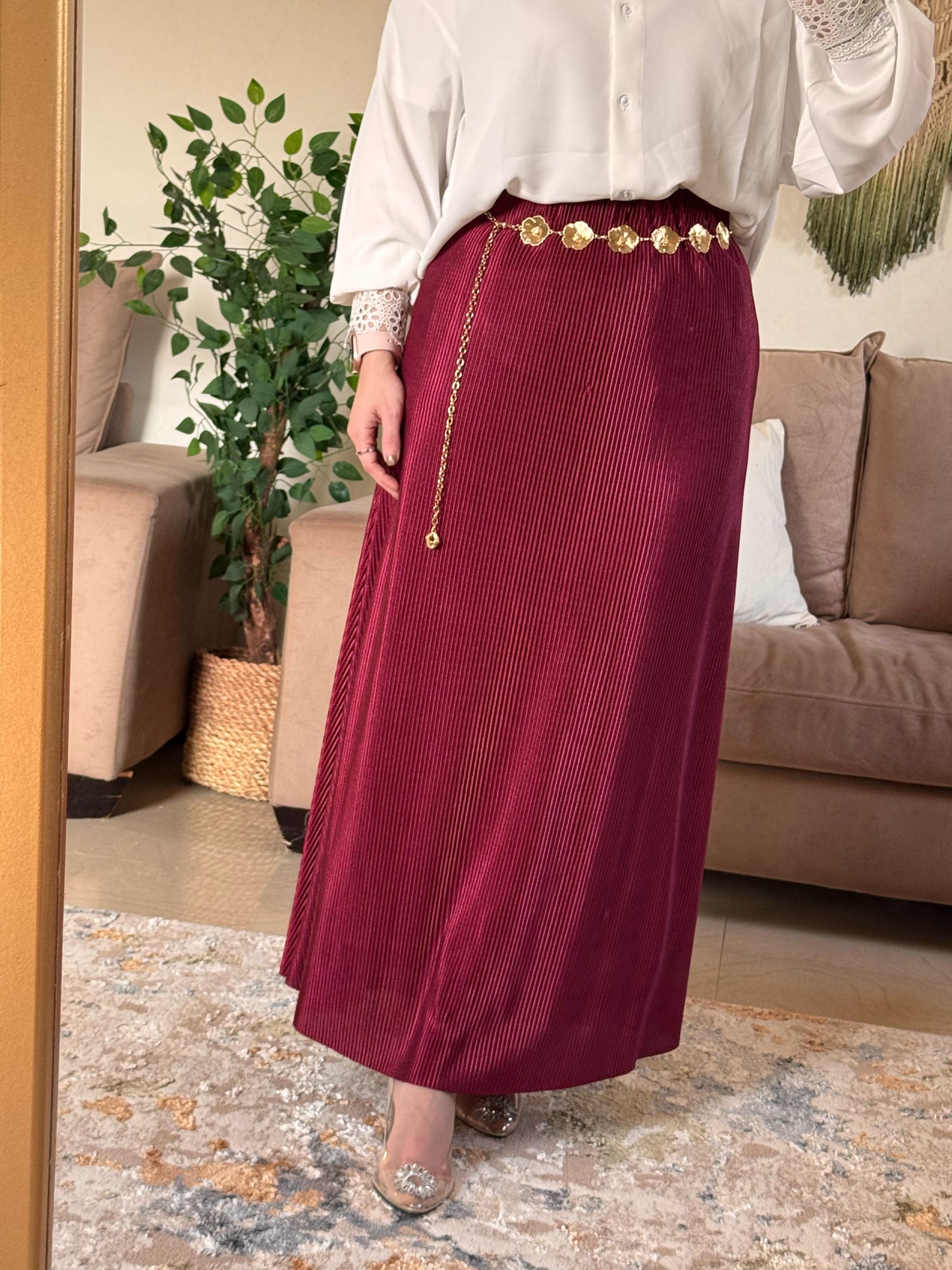 Pleated Skirt